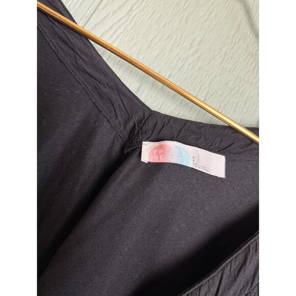 Free People Beach Tunic Coverup, Double V Neck Large - Picture 4 of 8